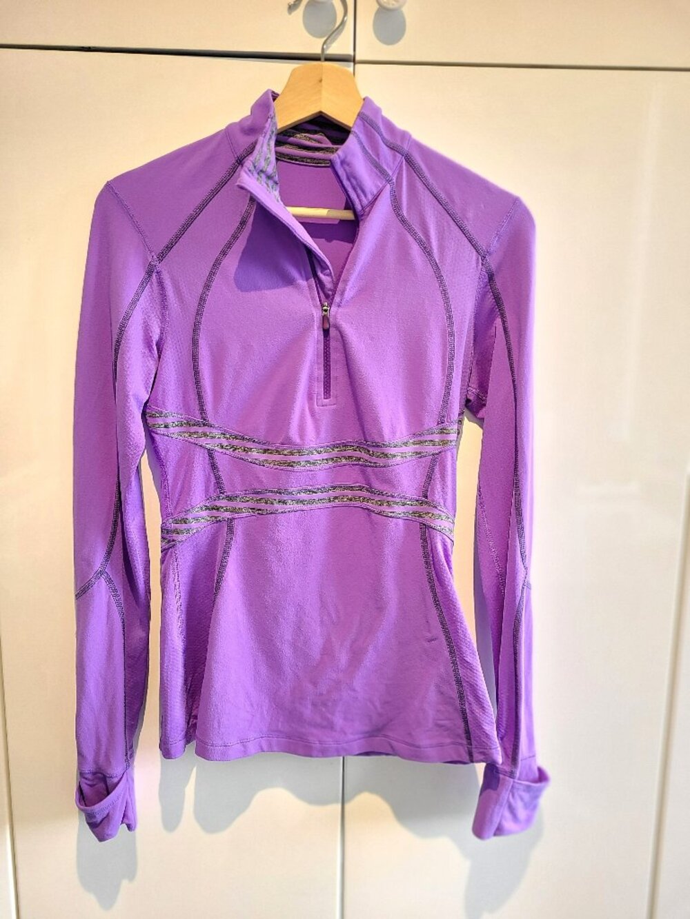 lululemon athletica 1/4 zip Pullover Purple Size 6